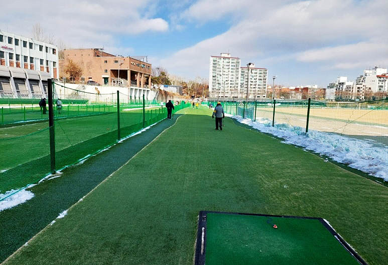 마포 망원유수지 파크골프장 소개