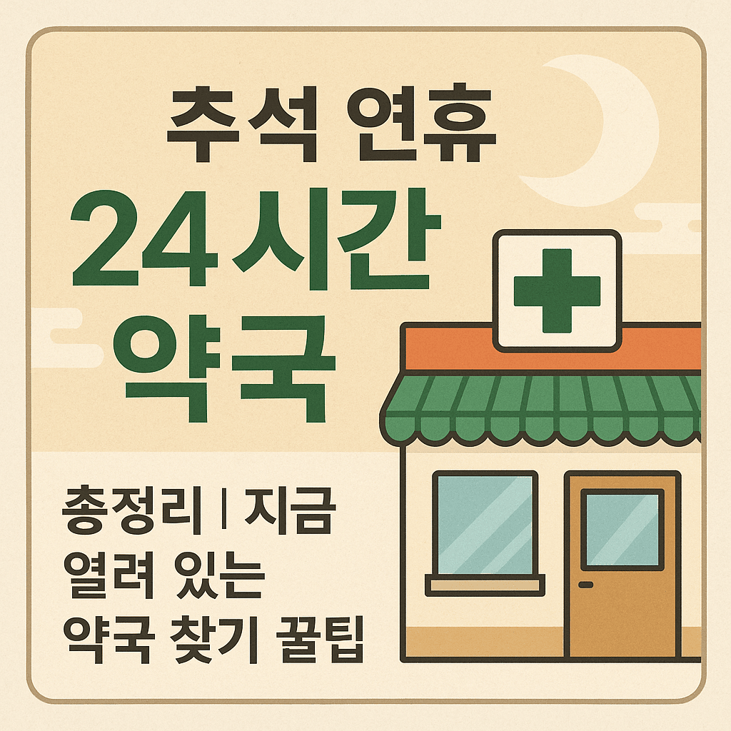 추석문여는약국