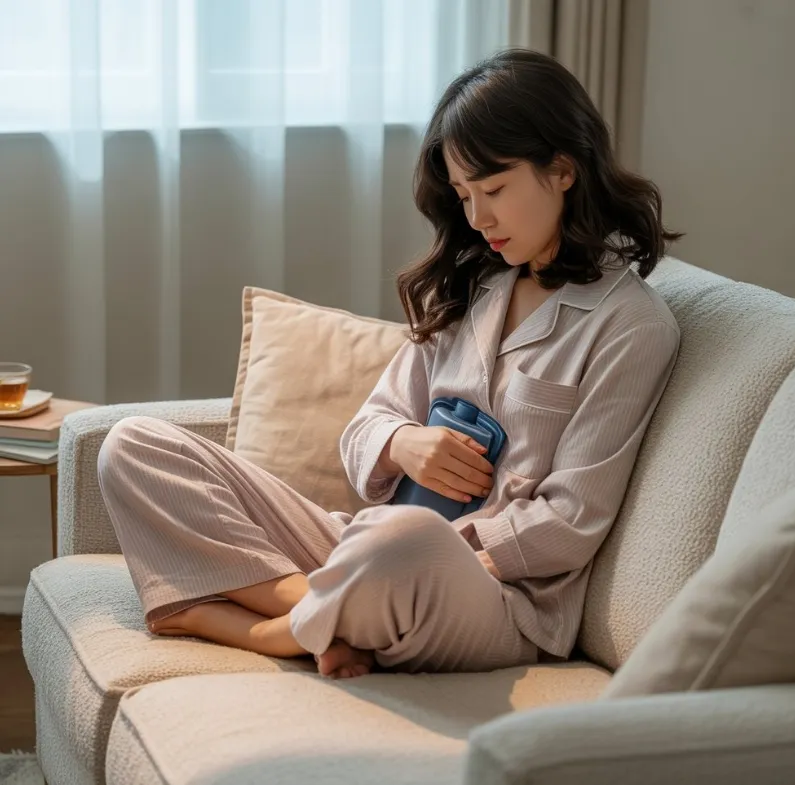 생리통 심할때 이미지