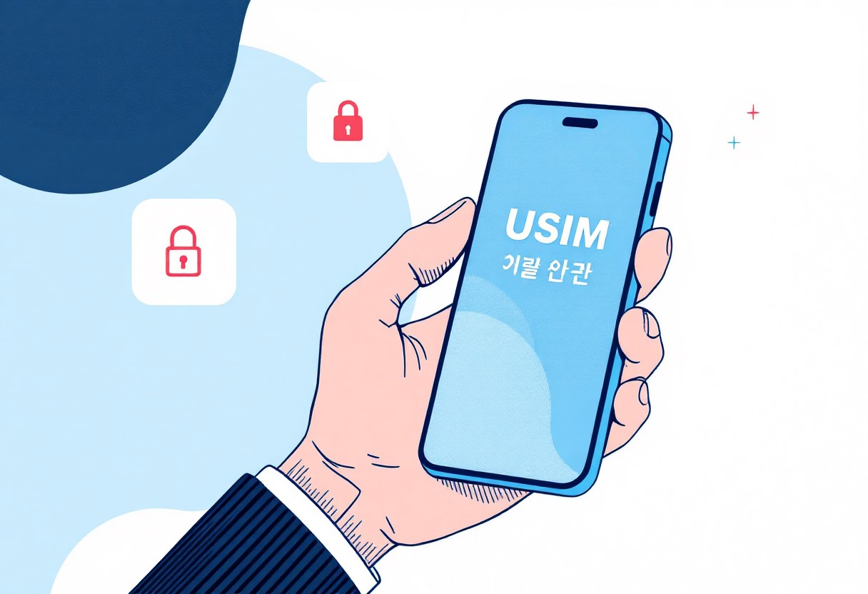 유심 복제 및 해킹 구조