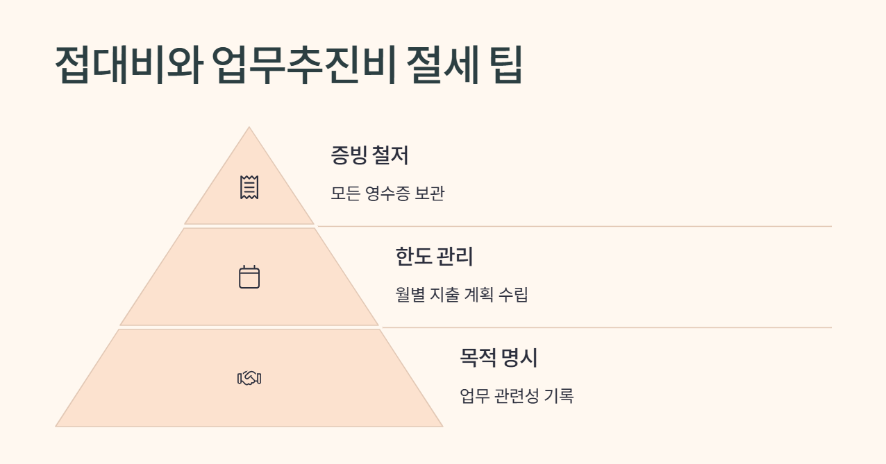 접대비와 업무추진비 절세 팁
