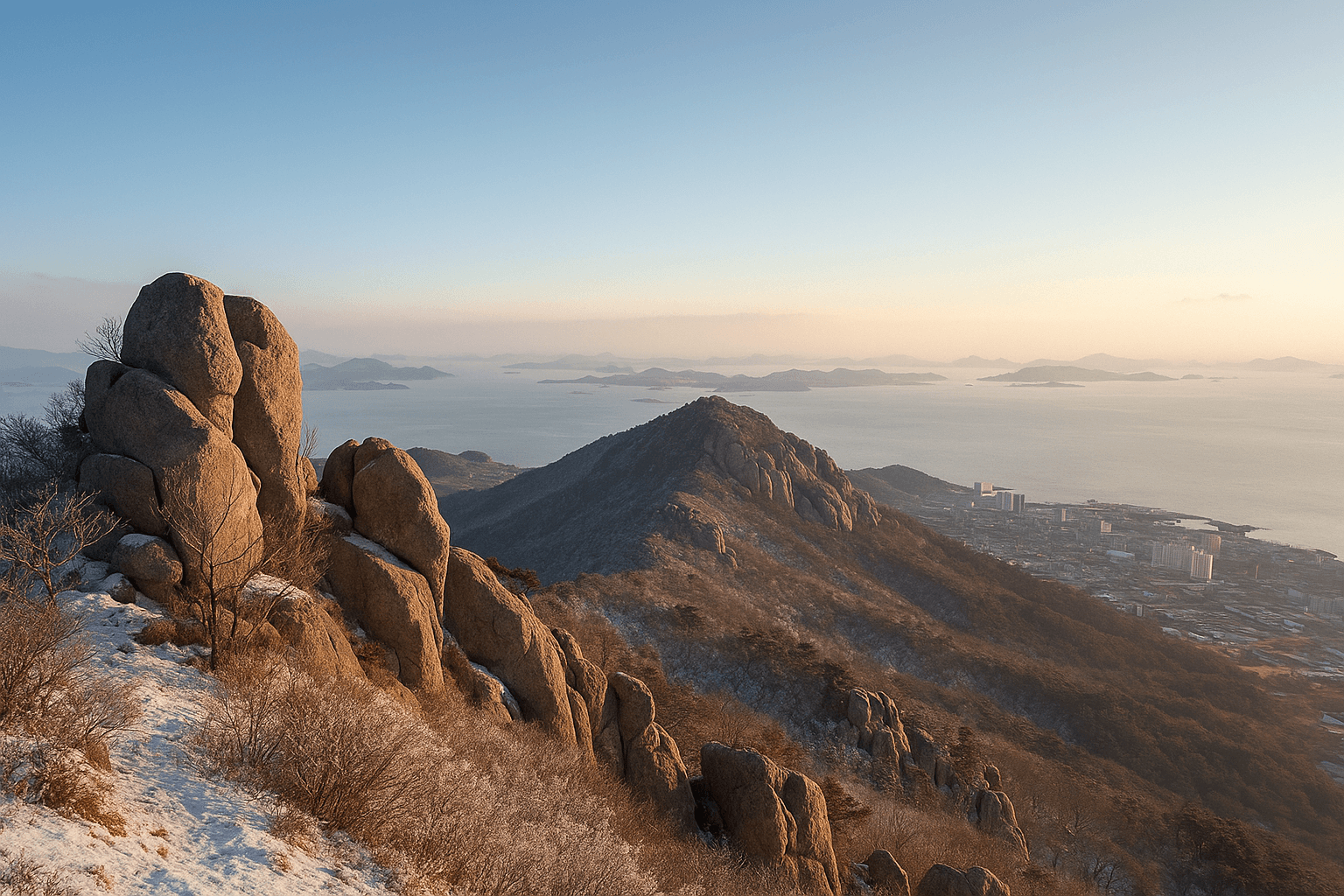 12월 목포 유달산에서 만나는 겨울 산책과 고요한 도심 조망의 깊은 아름다움