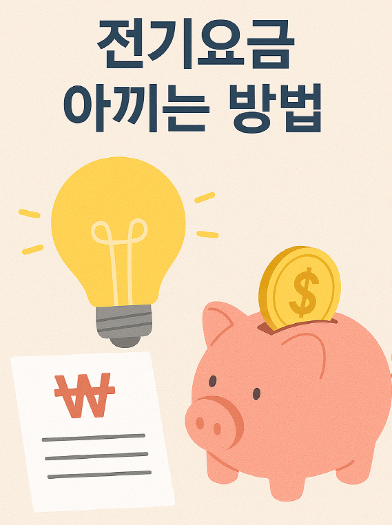 전기 요금 아끼는 방법