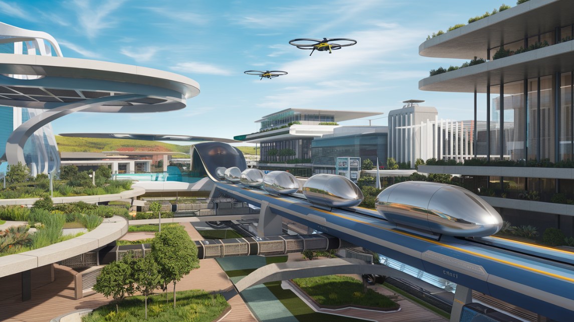 인공지능이 바꾸는 미래의 교통 관련 이미지