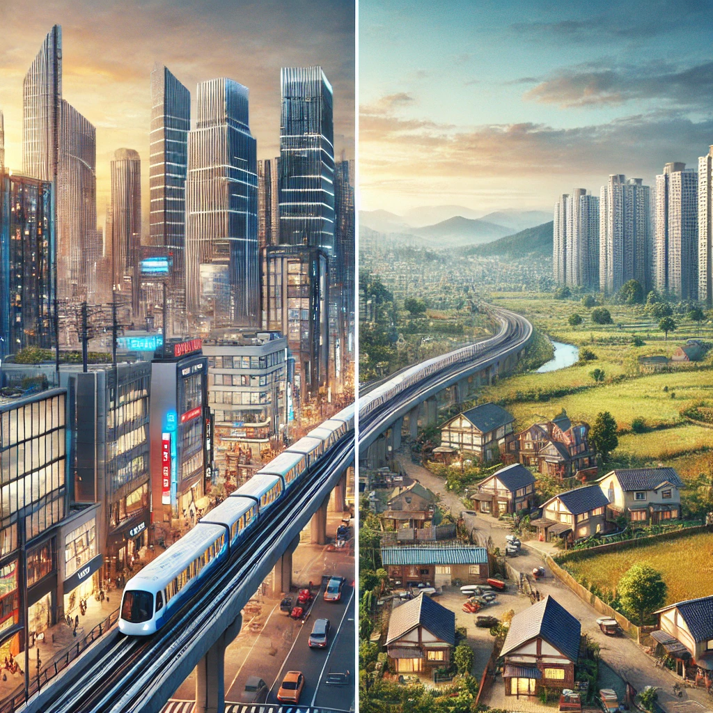 수도권 vs. 지방 부동산 시장 비교: 차이점과 투자 전략