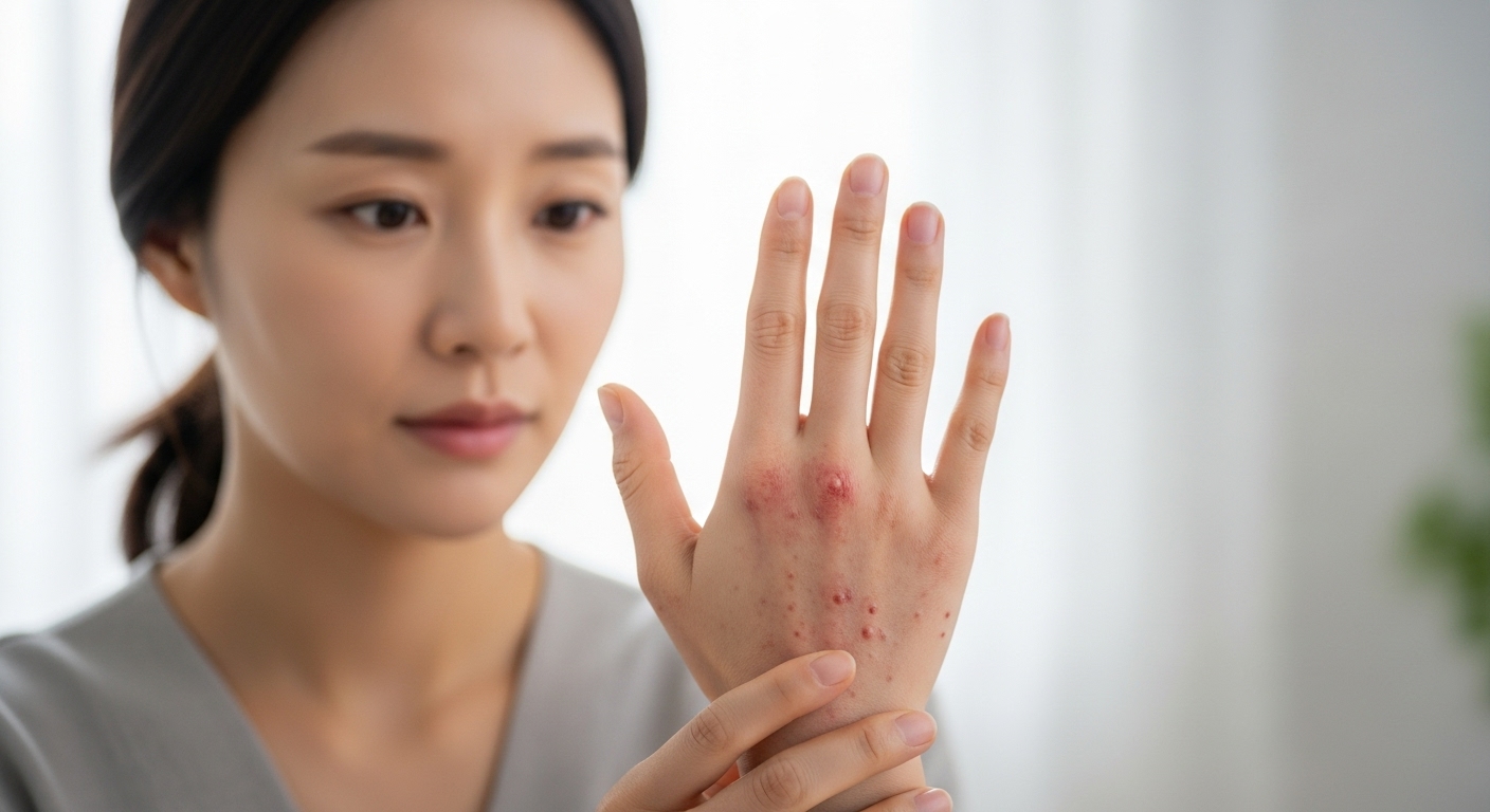 수포성 습진&amp;#44; 접촉피부염