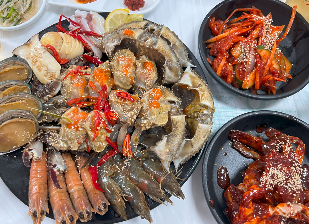 모둠꽃게장정식, 청정게장촌, 여수, 전라도