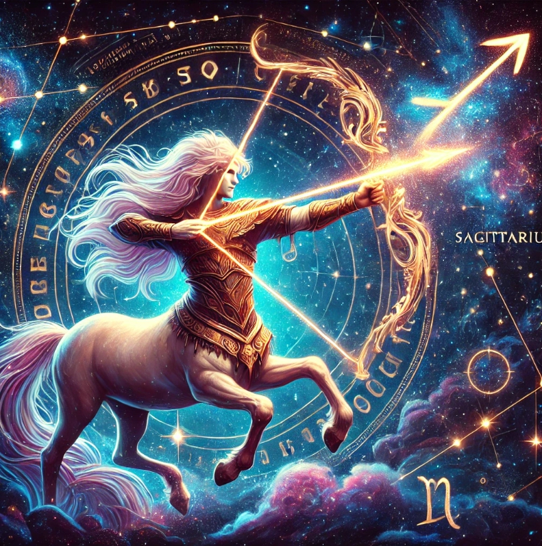 2025년 사수자리 운세를 나타내는 사수자리 이미지입니다.