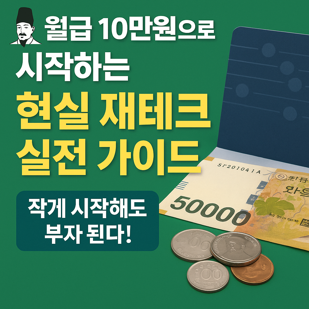 직장인 필독! 월 10만원으로 가능한 소액 재테크 완전 정리 (2025 최신판)