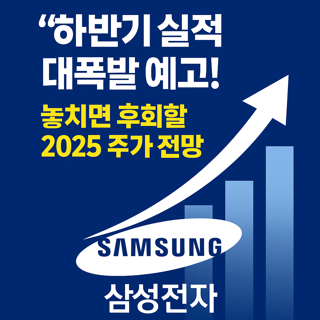 2025๋
์ผ์ฑ์ ์ ์ฃผ๊ฐ ์ ๋ง๊ณผ ๋ฐ๋์ฒด ์
ํฉ ํ๋ณต ํ๋ฆ