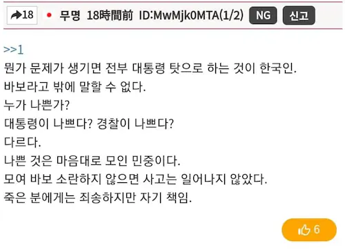 이태원 할로윈 압사 사고 일본 반응