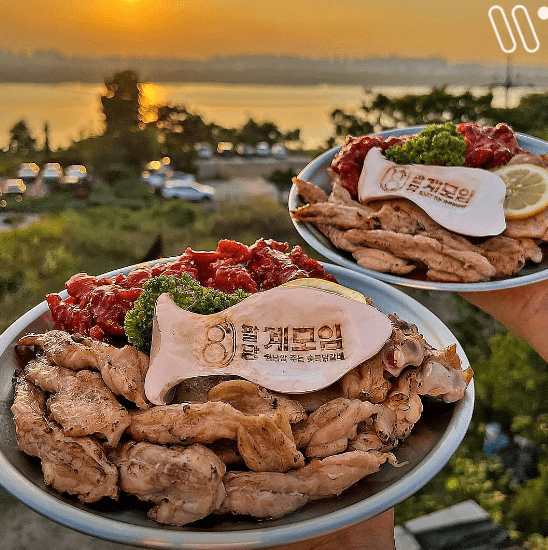 팔당 맛집 "제일칼국수엔계모임 팔당점" 음식