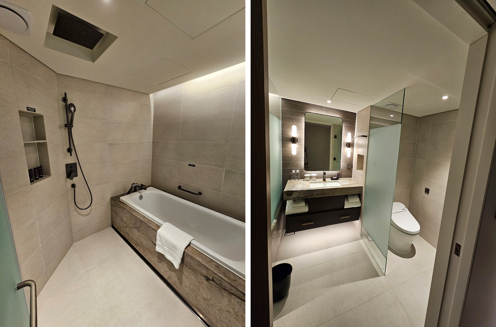 파르나스 호텔 제주 딜럭스킹 객실 화장실