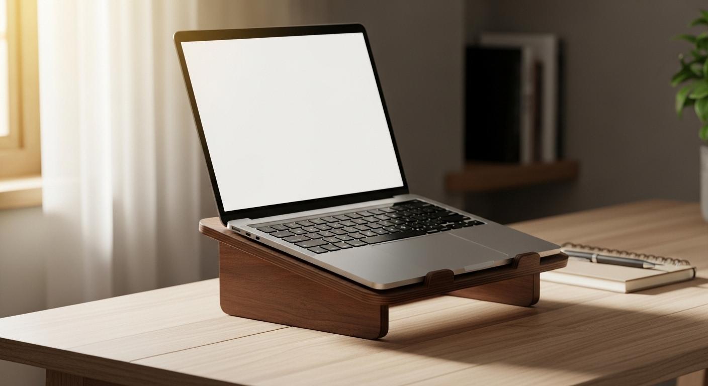 작은 책상 노트북 거치대 내돈내산 후기