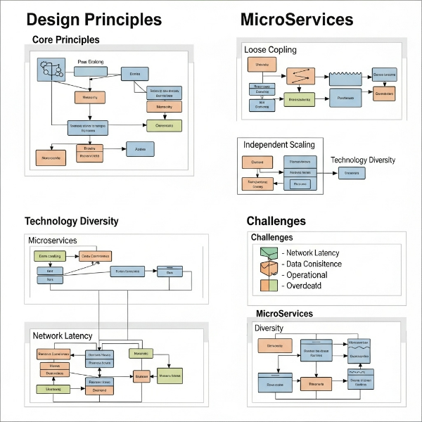 마이크로서비스 아키텍처의 설계 원칙과 도전 과제