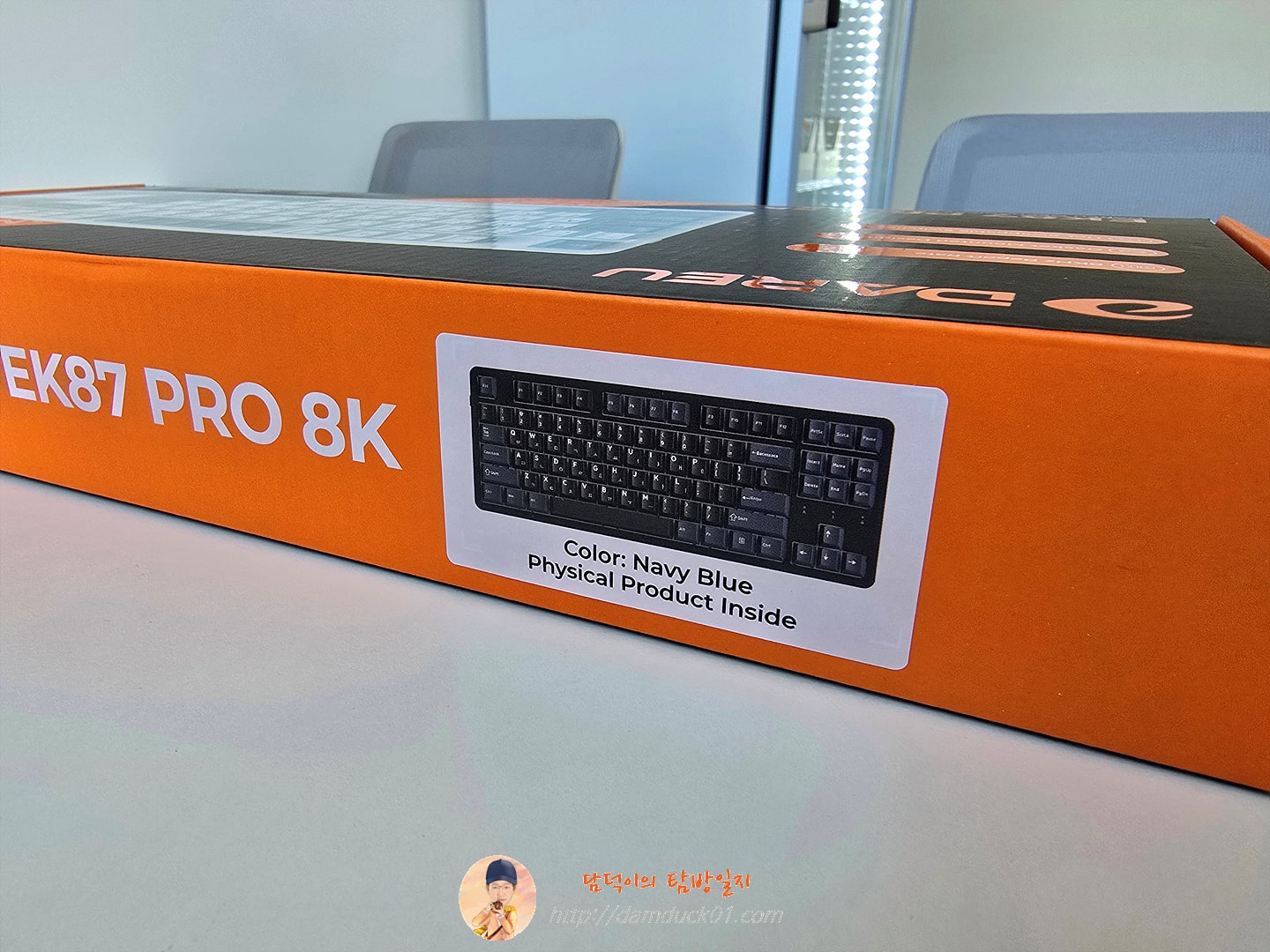 다얼유 EK87PRO 8K 유선 기계식 키보드