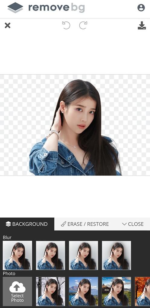 removebg 사용법 설명