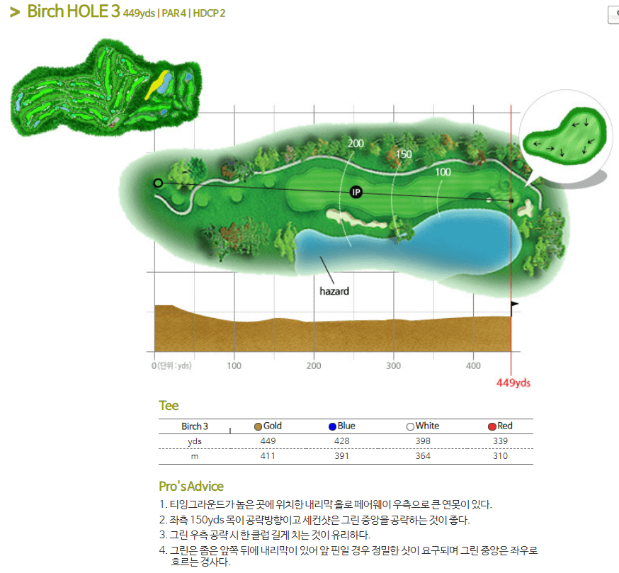 가평베네스트 골프클럽 버치코스 3