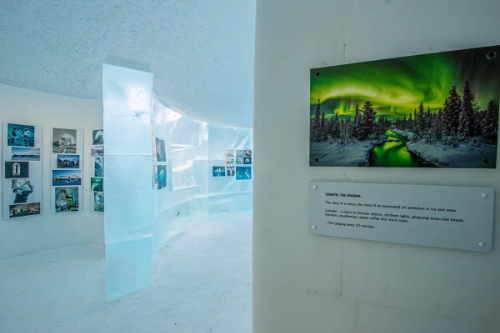 The Experience Room in ICEHOTEL 365 (사진 출처: Ice Hotel)