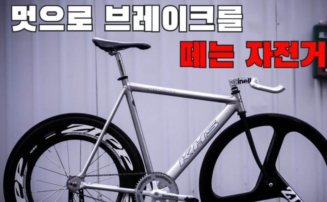 픽시자전거 경찰 단속 강화