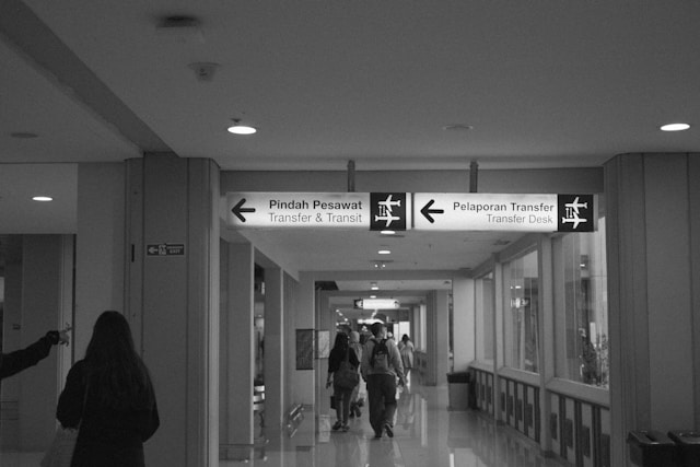 해외 공항 트랜스퍼 환승 시 수하물,세관심사