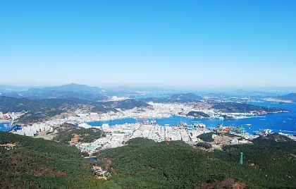 통영케이블카 전경