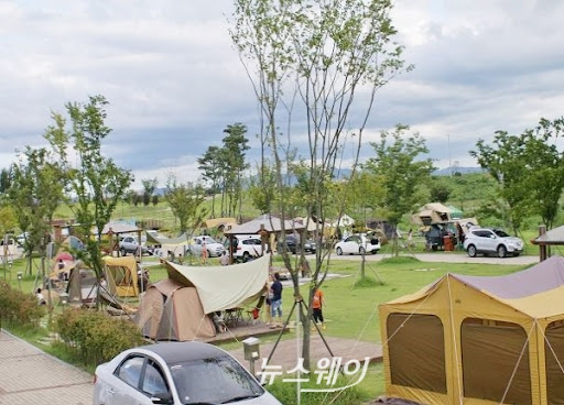 광주 영산강 승촌보캠핑장 소개