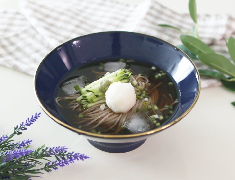 냉모밀 메밀소바 메밀국수