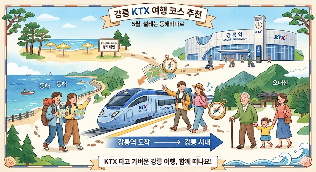 서울 청량리역 강릉역 KTX 시간표