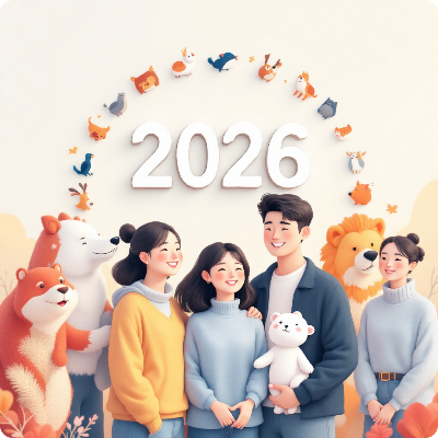2026년 신년운세 무료 토정비결 이미지