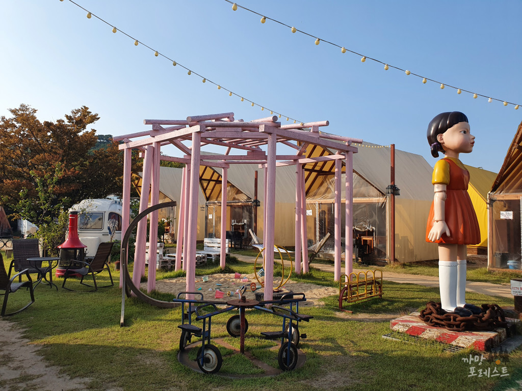 제부도 글램핑 글램비 인테리어