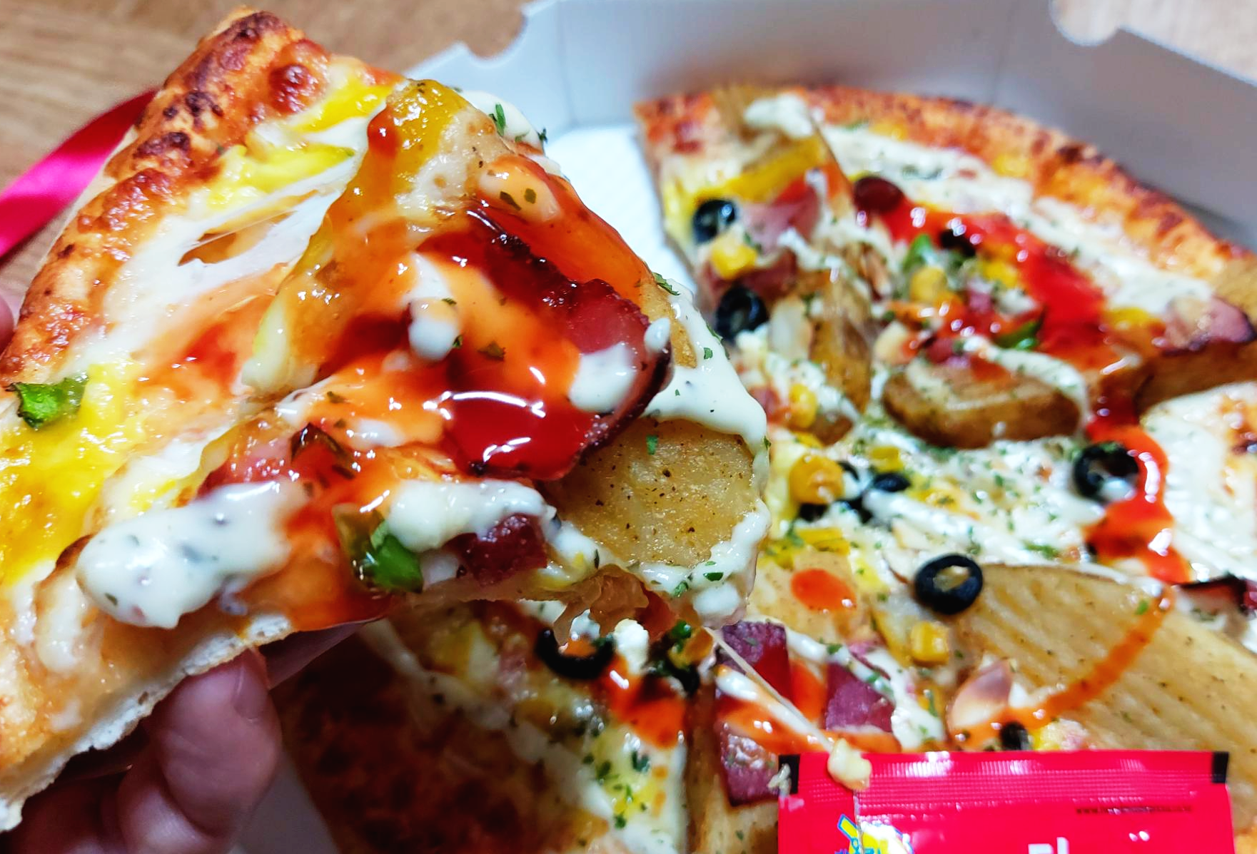 반올림피자샵 핫소스