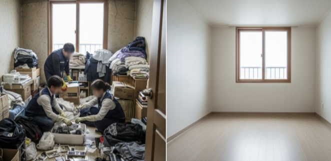 포항 고독사청소 및 정리