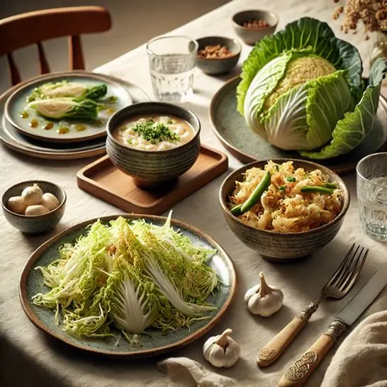 양배추 요리 사진