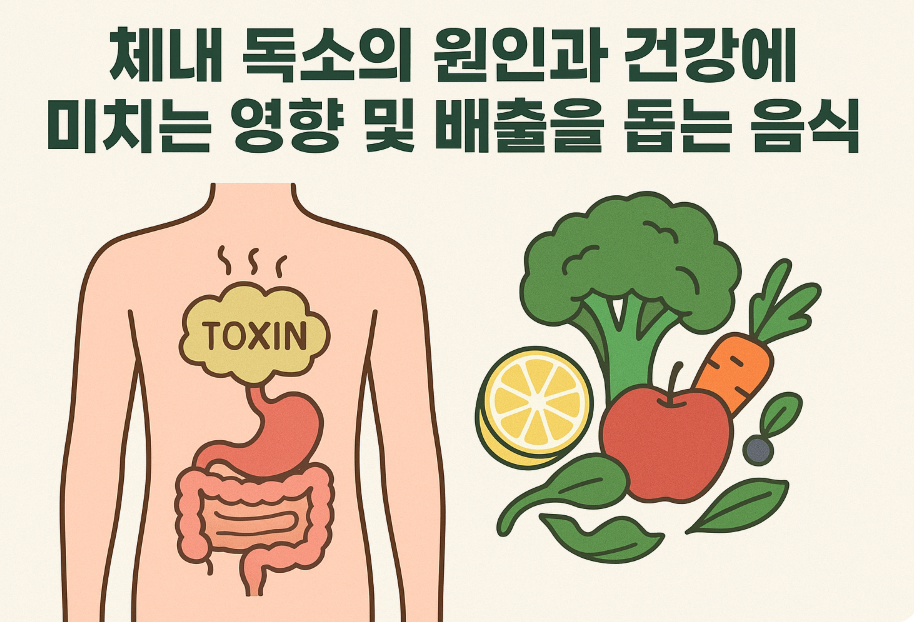 체내 독소의 원인과 영향 관련 사진