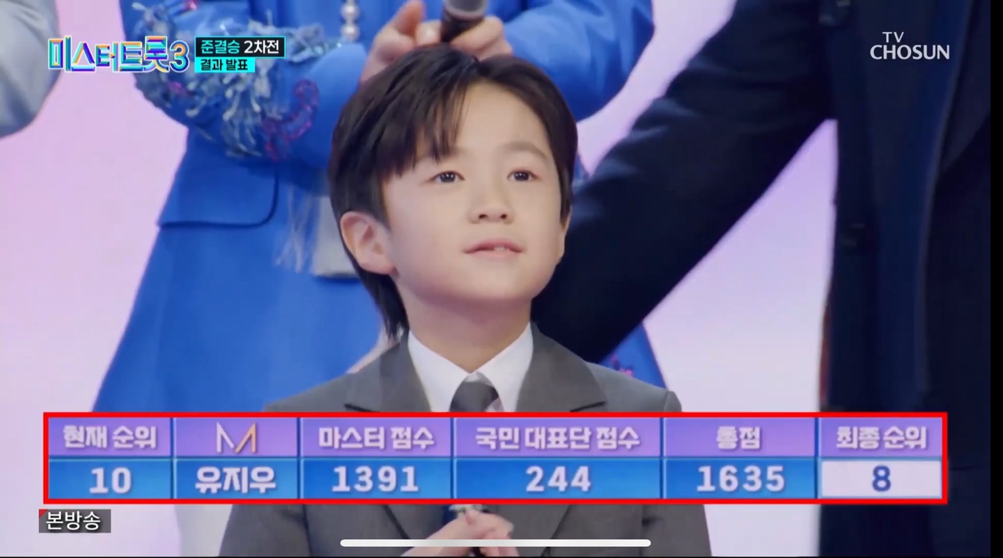 미스터트롯3 준결승 2차전 결과