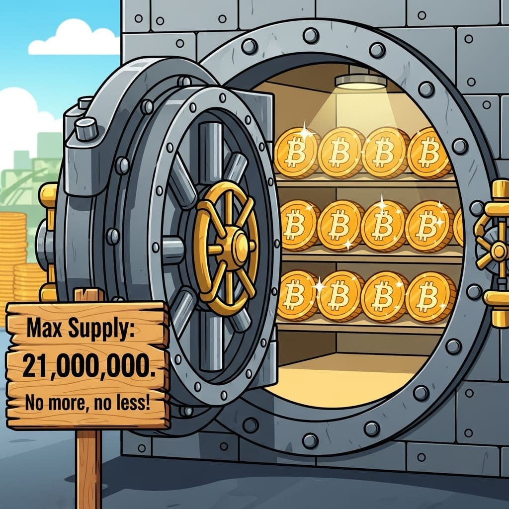 비트코인 발행량 총 2,100만개