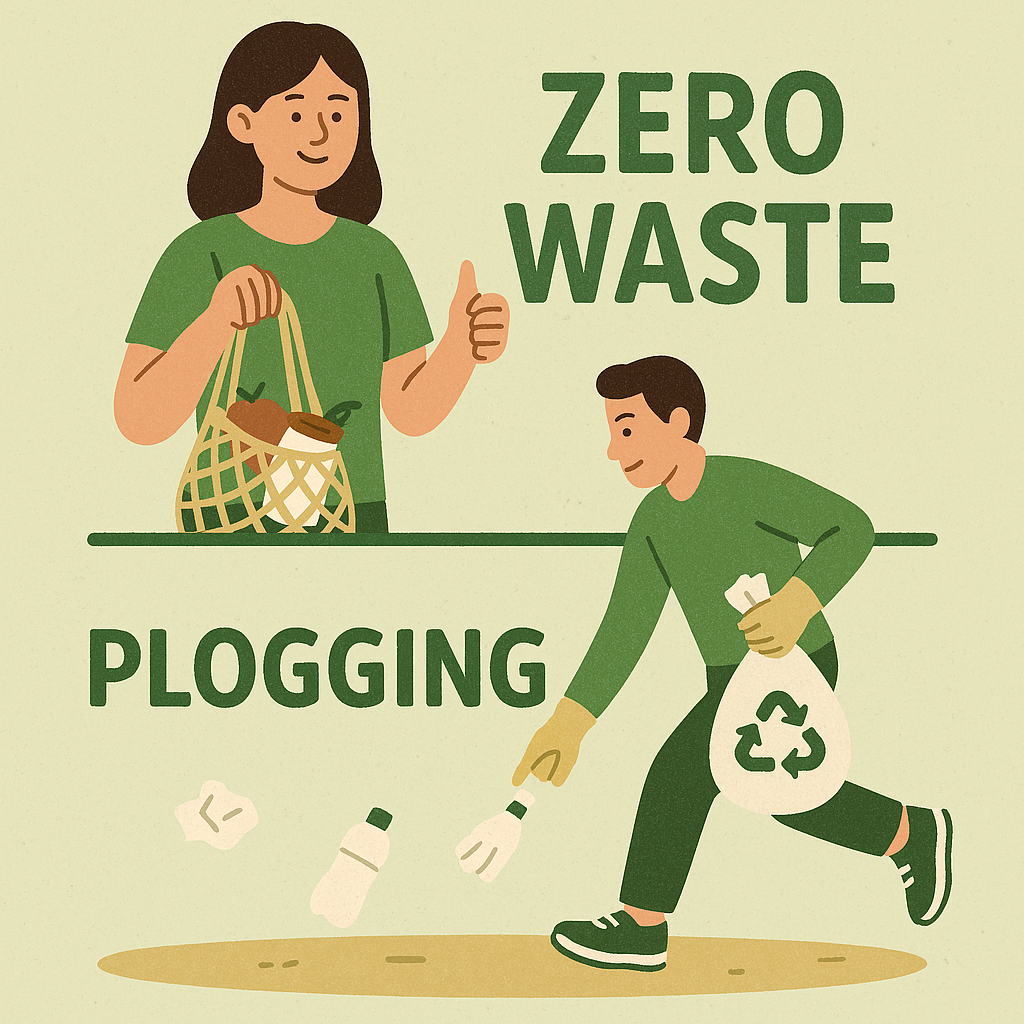 제로 웨이스트 실천을 위한 친환경 장바구니