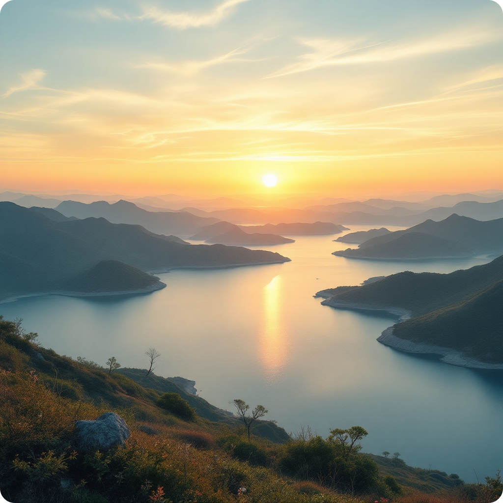 새해 일출 명소 이미지