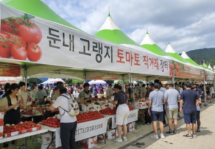 둔내고랭지토마토축제