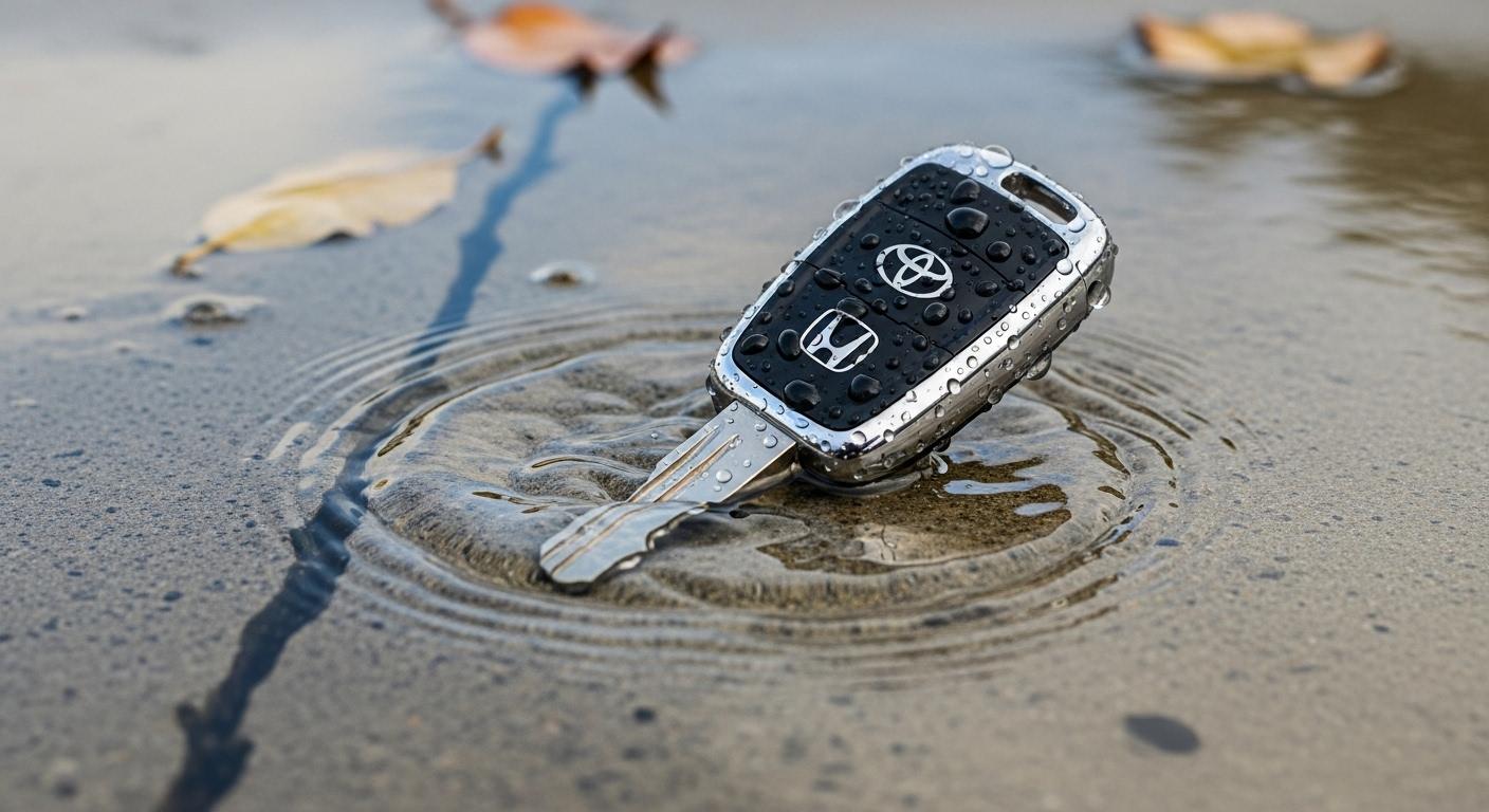 자동차 스마트키 물에 빠졌을때