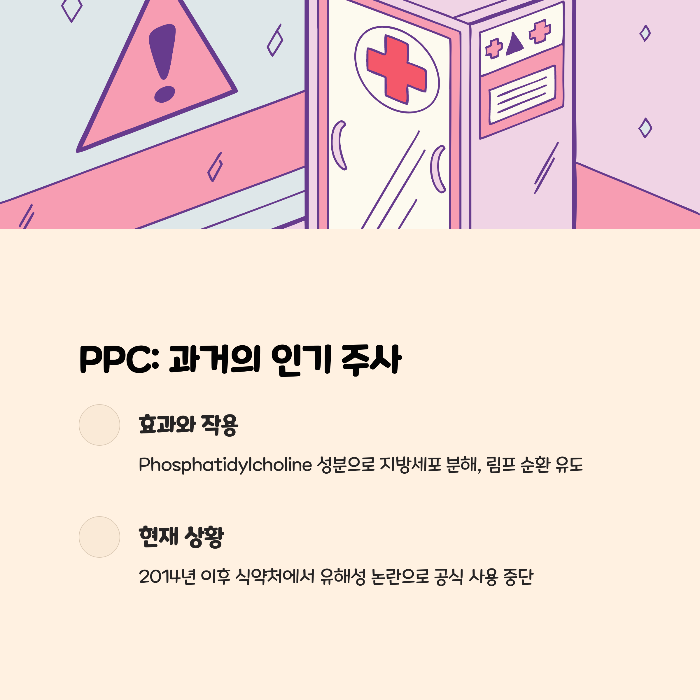 PPC 지방분해주사: 한때 유행했지만 지금은 사라진 이유