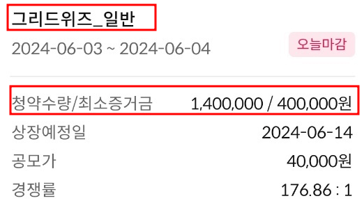 그리드 위즈 공모주