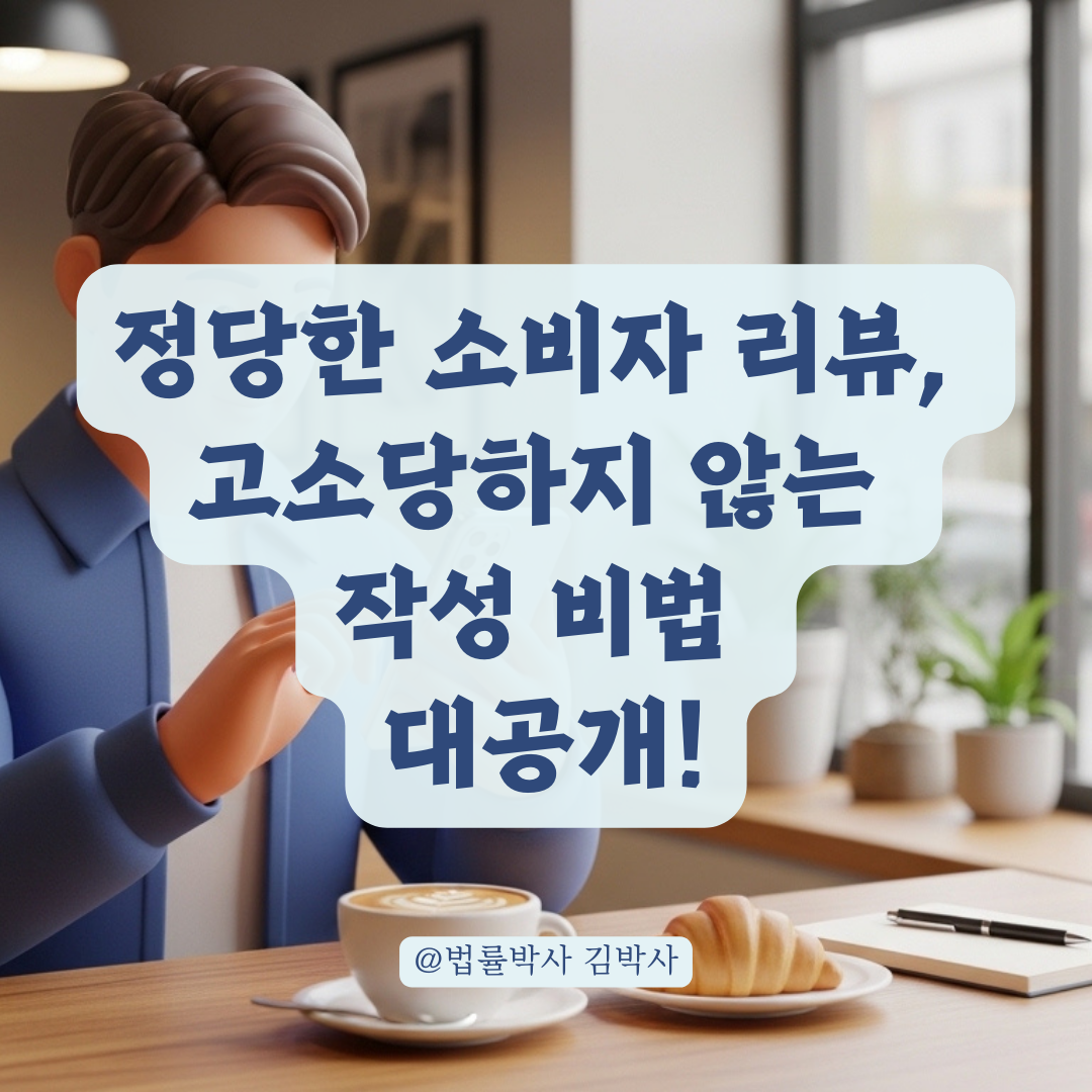 정당한 소비자 리뷰가 영업방해죄로 둔갑하지 않는 핵심 요건!