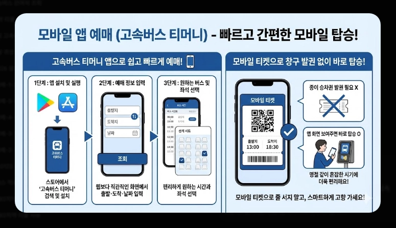 설날 버스표 예매(연휴 일정, 방법)(2026년 + 꿀팁)