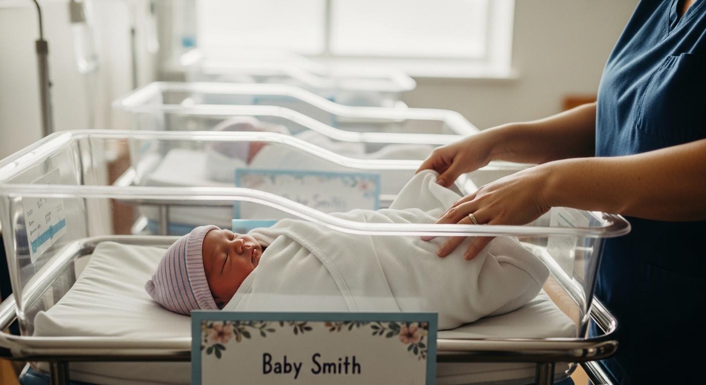 아기 병원 처음