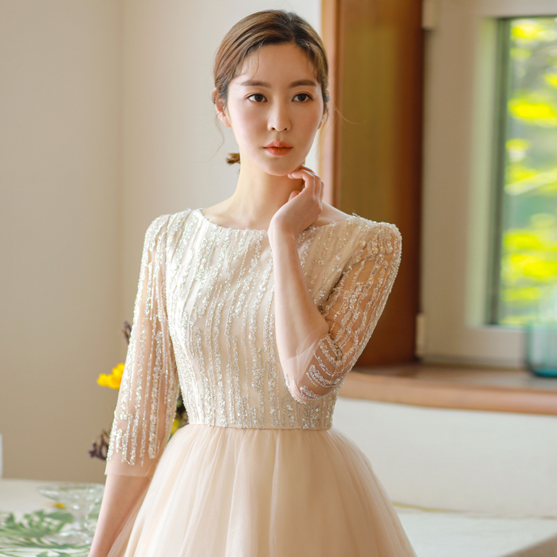 (대여) 디어벨르 엘리제튤 드레스 - 돌잔치 엄마원피스 맘드레스 대여