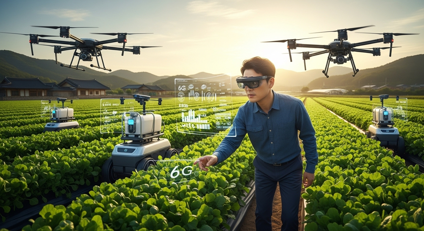 countryside operating with 6G technology