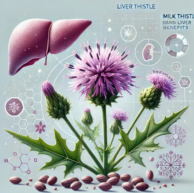 밀크씨슬의 간 건강 효과분석