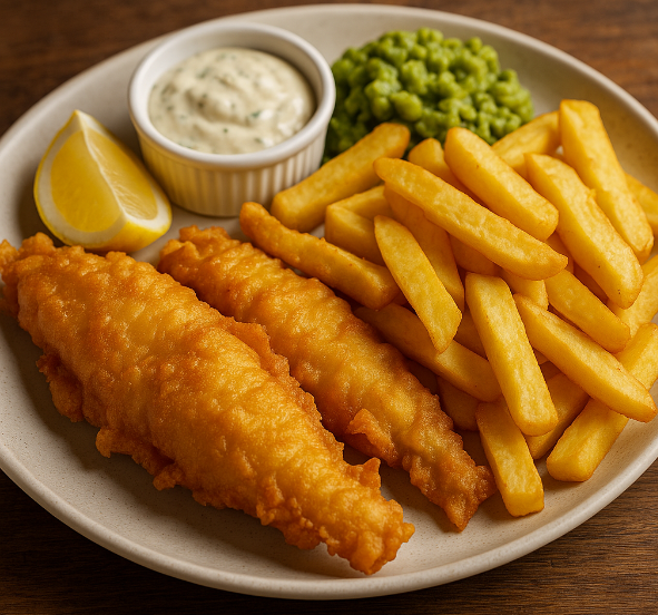 영국 전통 음식 피시 앤 칩스 관려누자료